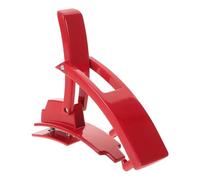 Gogogmee Lifting Belt Lever Buckle Replacement Red Single-Row Zinc Alloy Quick Release Weightlifting Belt Buckle for Gym Powerlifting Squats and Deadlifts