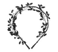 Gogogmee Lightweight Faux Crystal Headband for Women Handmade Decorative Party Headdress with Smooth Edges Stylish and Hairband for Casual and Formal Occasions