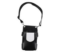 Gogogmee Lightweight Hairdresser Scissor Pouch with Waist Strap Handsfree Salon Tool Belt for Hairstylists Compact Professional Barber Tool Storage Bag in Black