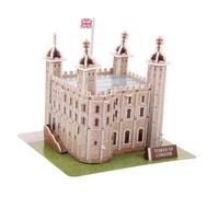 Gogogmee London Tower Puzzle Model Kit for Ages Educational Paper Puzzle to Build Famous Architectural Landmark DIY Craft for Spatial Imagination Development and Display