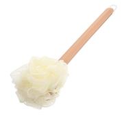 Gogogmee Long Handle Bath Brush Soft Mesh Shower Scrubber for Body Cleaning Exfoliating and Relaxation Effortlessly Reach All Areas for Stress Relief and Muscle Circulation