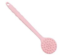 Gogogmee Long Handle Bathing Brush Silicone Exfoliating Shower Brush for Back Scrubbing Durable Easy to Grip for Skin Care and Circulation Improvement