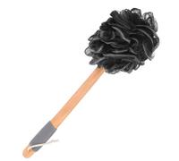 Gogogmee Long Handle Exfoliating Shower Loofah with Non-Slip Grip for Body Wash and Travel Gentle Textured Bath Sponge Producing Rich Bubbles Easy to Hang and Dry for Bathroom Use