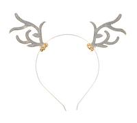 Gogogmee Lovely Antlers Headband with Bells Decorative Headdress for Cute Antler Design for Adults Photo Prop Party Costume Accessory