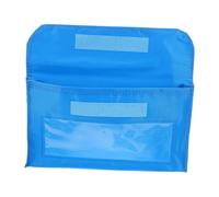 Gogogmee Magnetic Dry Erase Marker Holder Bag for Whiteboard Portable Lightweight Magnetic Pen Organizer Pouch for Fridge Locker Office Study Accessories Blue