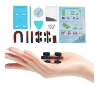 Gogogmee Magnetism Experiment Kit for Stem Education Interactive Science Experiment Tools with Magnetic Forces Educational Physics Learning for Classroom Teaching and Junior Random Color