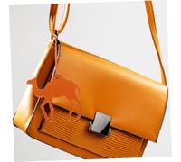 Gogogmee Middle Eastern Style Camel Pendant Bag Charm PU Leather Hanging Decor for Handbags and Luggage Stylish Animal Accessory for Women