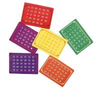 Gogogmee Mind Reading Telepathic Number Cards 5 Sets Reusable Paper Props for Party Tricks and Halloween Performances