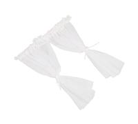 Gogogmee Mini Dollhouse Curtain Decoration for DIY Doll House Accessories Scale Miniature Furniture Prop Cozy Romantic Window Drapes for Creative Play and Scene Setting