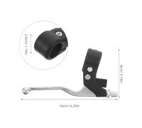 Gogogmee Mini Motorcycle Brake Clutch Lever Handlebar Brake Lever for Dirt Bike ATV Off-Road Four-Wheelers Alloy Handle with Quick Mount for Precise Control and Easy Installation