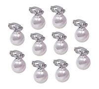 Gogogmee Mini Pearl Hair Clip for Girls 10pcs Pearl Hair Clips Hair Clip for Girls Braid Hair Decoration Clips Charming and Elegant Design