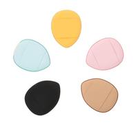 Gogogmee Mini Powder Puff Soft Finger Makeup Sponges for Loose and Pressed Powder Washable Cosmetic Cushion Applicators for Wet and Dry Foundation Blush Sunscreen and Eye Shadow Application