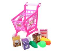 Gogogmee Mini Shopping Cart for Simulated Supermarket Trolley with Smooth Design Material for Learning to Walk Educational Role Play Gift for Boys