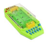 Gogogmee Mini Tabletop Football Game Plastic Double Player Foosball Educational Hand-eye Coordination Activity for Compact Desktop Football Game for Family Fun and Birthday