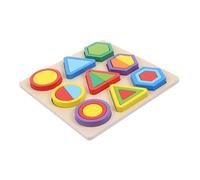 Gogogmee Montessori Building Blocks Bright Colors Puzzle Educational Interactive Learning for Enhances Creativity Fine Motor Skills Spatial Thinking and Color Recognition