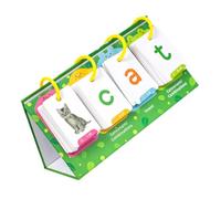 Gogogmee Montessori Educational Word Building Flash Cards with Cards for Early Language Learning Preschool Reading and Spelling Skills Development