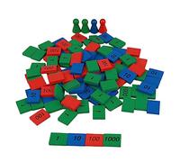 Gogogmee Montessori Math Teaching Stamps for Craft Educational for Year Old Boys Enhance Color Recognition Hand-eye Coordination Family Activity