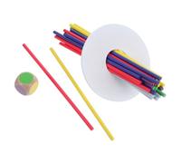 Gogogmee Montessori Wooden Balance Stick for Educational Colorful Fine Motor Skills Game Patience and Strategic Thinking Development Portable Family Gathering Fun