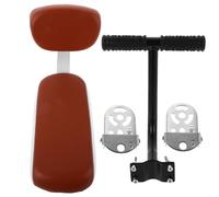 Gogogmee Mountain Bike Rear Seat Cushion with Backrest Armrest Footrests Padded Bicycle Saddle Attachment for Passenger Comfort Memory Padding Anti-slip Design Compatible with Electric Road