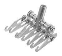 Gogogmee Multi-Claw Dent Puller Tool for Auto Body Repair Heavy-Duty Iron Hook Hook Designed for Secure Metal Attachment Efficient Dent Removal Accessory for Professional and DIY Use