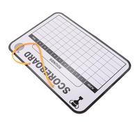 Gogogmee Multi-Use Dry Erase Golf Scoreboard for, Double-Sided Writable Practice and Competition Score Writing Board, Golf Training Scorekeeper for Coaching and Outdoor Use