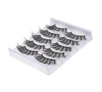 Gogogmee Natural Looking False Eyelash Extensions for Women Curl Dense Synthetic Lashes for Diy Festivals and Daily Wear Easy Fan Creation for Beginners