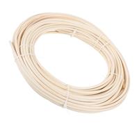 Gogogmee Natural Rattan Material for Furniture Repair and DIY Crafts Round Woven Cane Webbing Flexible Wicker Weaving for Chair Basket and Home Decor Projects
