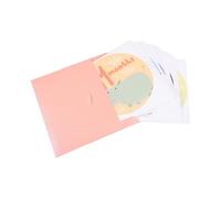 Gogogmee Newborn Month Stickers for Baby Photography and Scrapbooking, Assorted Colour Paper Infant Milestone Stickers to Record Monthly Growth and Special Moments
