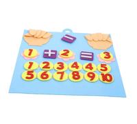 Gogogmee Non-woven Fabric Addition and Subtraction Math Board for Practical Educational with Smooth Edges Portable Learning Tool to Explore Numbers and Place Value in Fun Ways