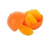 Gogogmee Orange Fruit Puzzle for Preschool Creative Educational Matching Cube for Early Learning Bright Vegetable Puzzle Enhancing Imagination and Social Skills