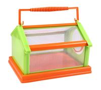 Gogogmee Outdoor DIY Insect Observation Cage Green Magnifier Box Catcher Container for Science Exploration Educational Bug Viewer