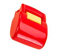 Gogogmee Outdoor Pet Litter Picker Small Shovel Clip Jagged Clamp Cleaning Tool for Dogs and Cats Portable Short Handle Plastic Material Red