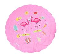 Gogogmee Outdoor Spray Mat for Creative Water Cushion with Blue Letter Pattern Design for Summer Fun at Pool Beach