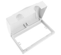 Gogogmee Outlet Cover for Bathroom and Kitchen Transparent Wall Socket Protector Box Splashproof Home Socket Cover Easy Install Receptacle Guard