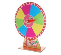 Gogogmee Party Prize Wheel Spinning Raffle Game Turntable for Events Carnivals Trade Shows and Portable Fun Game Wheel for Parties and Classes