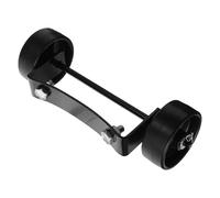 Gogogmee Patio Heater Wheel Replacement Low-profile Caster for Gas Heater Mobility Stable Accessory Easy Installation Black