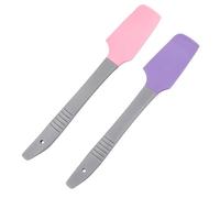 Gogogmee Pcs Silicone Waxing Spatulas Long Handle Comfortable Grip Easy to Clean for Safe Waxing