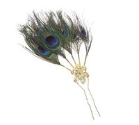 Gogogmee Peacock Hair Sticks Decorative Hairpin for Women Ethnic Thai Style Headpiece for Weddings Evening Parties and Stage Performances Easy to Use Hair Accessory