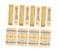 Gogogmee Pick Up Sticks Game Educational for Family Fun Cognitive Development and Problem Solving Skills for Indoor and Outdoor Activities with Storage Box