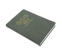 Gogogmee Planner Notebook Green Multi Functional Appointment Book with Monthly Tabs for Travelers and Business Use Daily Journal Organizer for Personal and Professional Scheduling