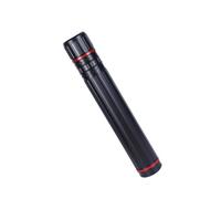 Gogogmee Plastic Storage Tube Expandable Drafting Case for Posters Artwork Documents Blueprints Black Lightweight Protective Carrying Drum