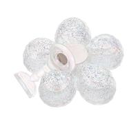 Gogogmee Plum Blossom Magnetic Nail Display Stand with Reusable Adhesive Putty Practice Holder for False Nail Tips for Beginners and Art Sessions