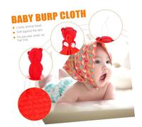 Gogogmee Plush Animal Security Blanket for Soothing Comfort with Soft Textured Dots Fluffy Comforter for Sleep and Calm Red Bear Design Soother