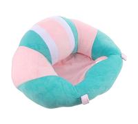 Gogogmee Plush Baby Seat Support Cushion for Toddlers, Soft Learning Sitting Sofa Chair, 45cm Diameter Lightweight Floor Support Seat for Infant Floor Use, Pale Green and Pink Options