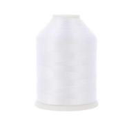 Gogogmee Polyester Noctilucent Sewing Thread White 150/D2 Glow-in-The-Dark Embroidery Thread Multifunctional Stitching Floss for DIY Clothes Sewing and Professional Embroidery Use