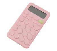 Gogogmee Portable 8-Digit Basic Handheld Calculator for Students Office Supply Pink Candy Color Mini Calculator for Learning and Accounting Use