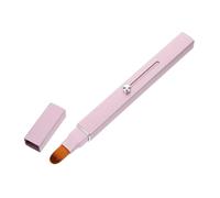 Gogogmee Portable and Artificial Fiber Bristles with Ergonomic Handle Retractable Dual-ended Lip Brush and Lipstick Application for Women for Lip Gloss for On-the-go Makeup -ups