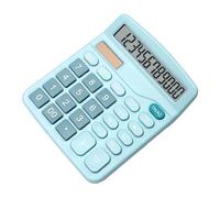 Gogogmee Portable Basic Solar Calculator with Dual Power Compact Design Lightweight and Easy to Carry for Students Office and School Supplies