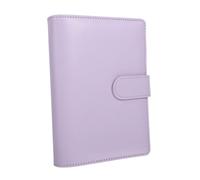 Gogogmee Portable Budget Binder with Cash Envelopes for Budgeting PU Leather Money Organizer with Zipper Wallet Cash Saving Planner for Expense Tracking and Financial Planning