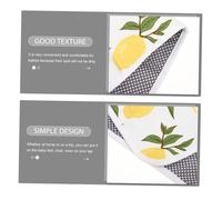 Gogogmee Portable Changing Pad Cushion for Newborns and Washable Diaper Mat for Travel Lightweight and Supply in Lemon Color